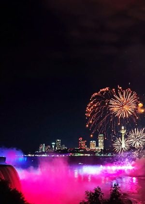 Fireworks at Falls