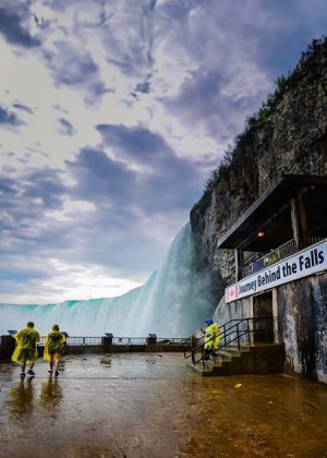 Journey Behind the Fall