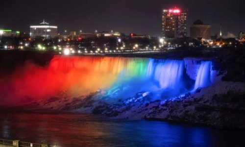 Day & Night Niagara Falls Tour & Boat Ride 1 Illumination Light Show
